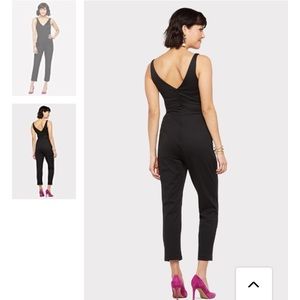 Double V-Neck Jumpsuit